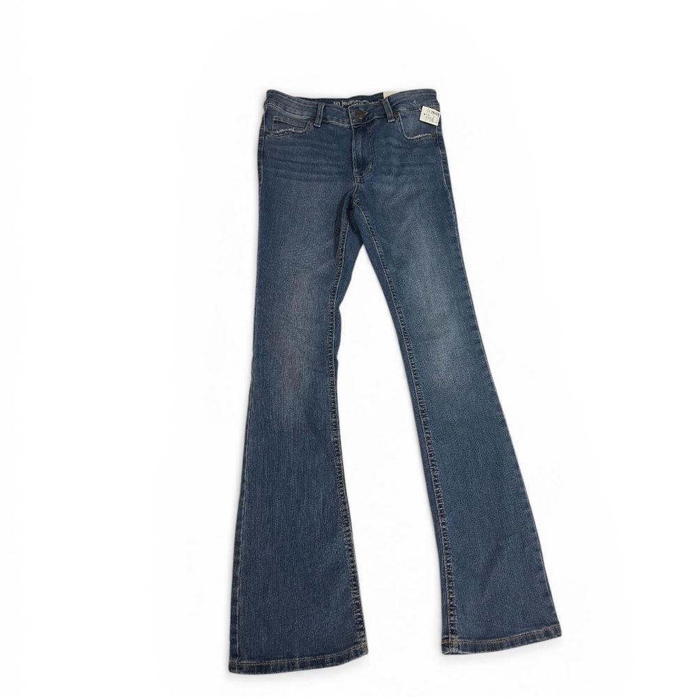 M Jeans Classic Women's Size 0‎ Reg Mid Rise Slim Bootcut Jeans Blue
